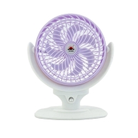 JR-5566 New Style 2 Speed Table Lamp Desktop Mini Rechargeable USB Fan