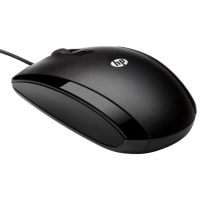 HP X500 Wired Mouse - Black