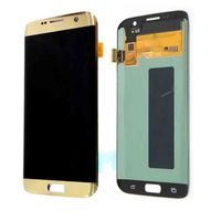 Samsung Galaxy S7 EDGE Gold LCD Display touch screen